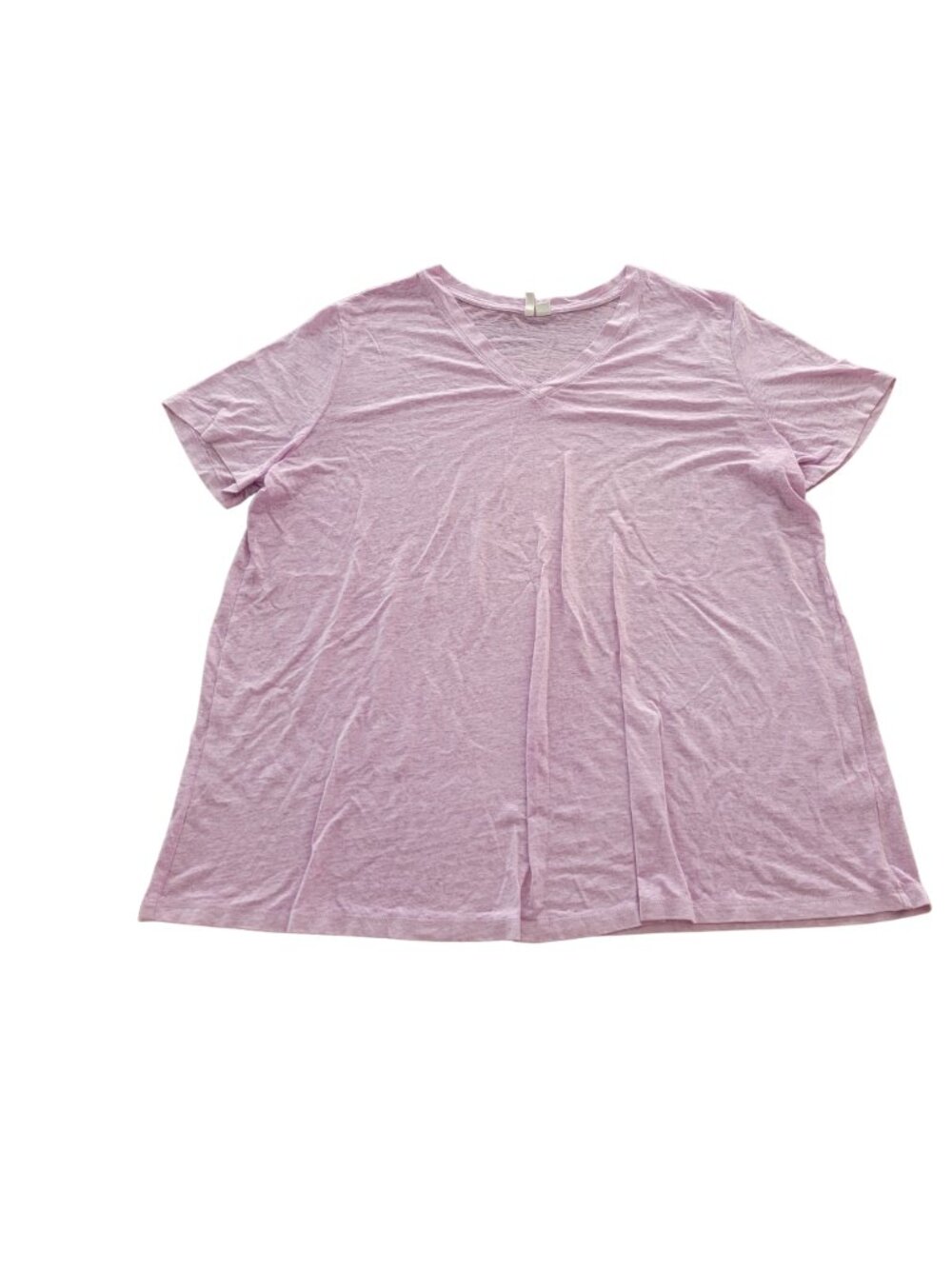 Cato Pink V Neck Short Sleeve Lightweight T Shirt